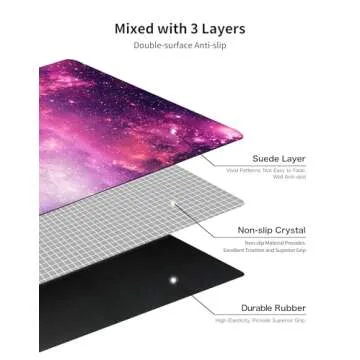 nuveti Travel Yoga Mat - Non-Slip Fitness Mat with Bag