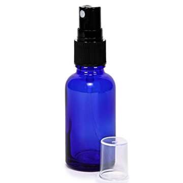 Premium Vivaplex Cobalt Blue Glass Spray Bottles 12-Pack