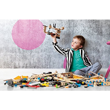 BRIO Builder 34587 136-Piece STEM Construction Set for Kids