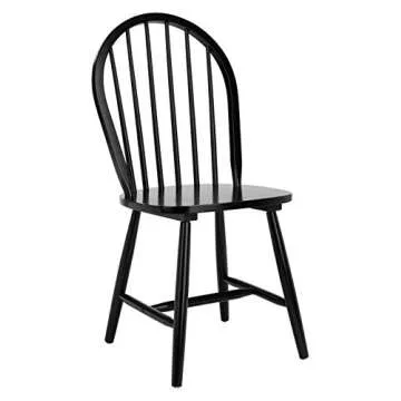 Safavieh Home Camden Farmhouse Spindle Back Dining Chairs