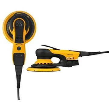 Mirka DEROS 625X CV Direct Electric Random Orbital Sander with Case / 6 inch / 2.5mm orbit / ‎Dust-free sanding / MID62520CAUS