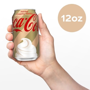 Coca-Cola Holiday Creamy Vanilla Soda 12 Pack