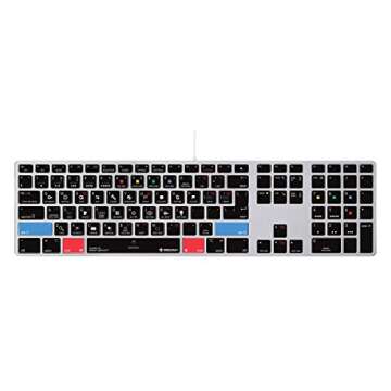 Adobe Lightroom CC Keyboard Cover | Apple Wired USB Keyboard M89 | Master Lightroom