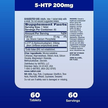 Natrol 5-HTP 200mg for Mood Support and Sleep