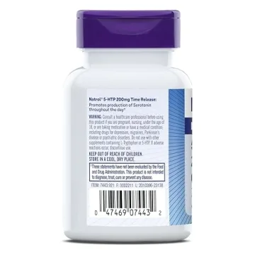 Natrol 5-HTP 200mg for Mood Support and Sleep