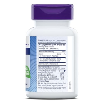 Natrol 5-HTP 200mg for Mood Support and Sleep