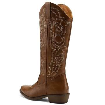 mysoft Women’s Embroidered Cowboy Boots for All Occasions