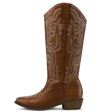 mysoft Women’s Embroidered Cowboy Boots for All Occasions