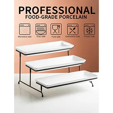 Gomakren 3 Tier Serving Stand for Elegant Parties