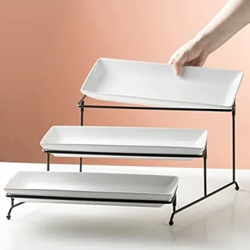 Gomakren 3 Tier Serving Stand for Elegant Parties