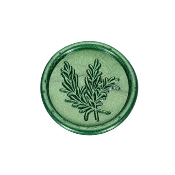 Rosemary Wax Seal Stamp for Elegant Invitations