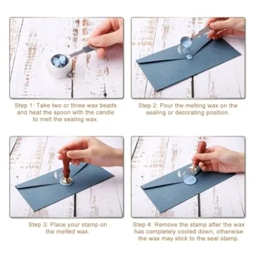 Rosemary Wax Seal Stamp for Elegant Invitations