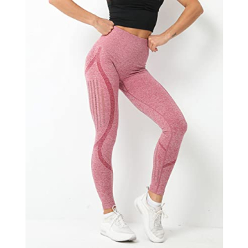Redqenting High Waisted Seamless Leggings for Women