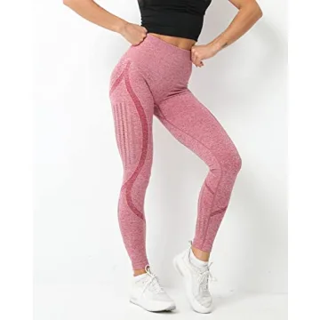 Redqenting High Waisted Seamless Leggings for Women
