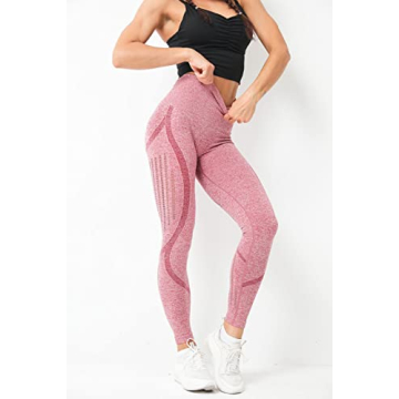 Redqenting High Waisted Seamless Leggings for Women