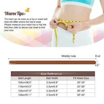 SUOSDEY 2 Pack Women Leather Belts for Dress Jeans Belt with Gold Buckle Belts for Women