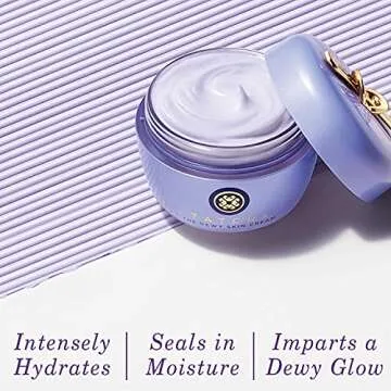 TATCHA The Dewy Skin Cream: Rich Cream to Hydrate, Plump and Protect Dry and Normal Skin - 50 ml | 1.7 oz