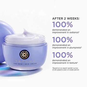 TATCHA The Dewy Skin Cream: Rich Cream to Hydrate, Plump and Protect Dry and Normal Skin - 50 ml | 1.7 oz