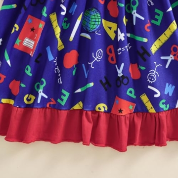 Guodeunh Toddler Girls Back to School Dress - Cute & Comfy