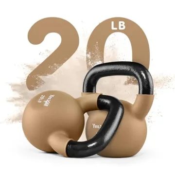 Yes4All Neoprene Kettlebell Set for Home Gym Training