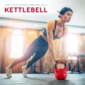 Yes4All Neoprene Kettlebell Set for Home Gym Training