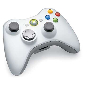 Xbox 360 Wireless Controller - White (Renewed)