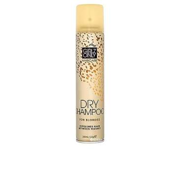 Girlz Only Dry Shampoo For Blondes with Argan Oil 6.73 Ounce - Refresh Your Hair Instantly!