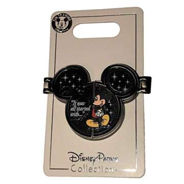 Disney Pins - It Was All Started With ... - Walt Disney and Mickey Mouse Pin 46072