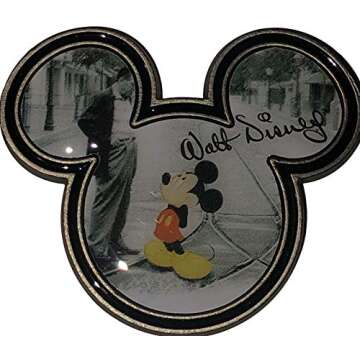 Disney Pins - It Was All Started With ... - Walt Disney and Mickey Mouse Pin 46072