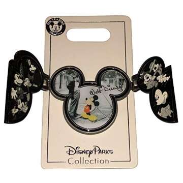 Disney Pins - It Was All Started With ... - Walt Disney and Mickey Mouse Pin 46072