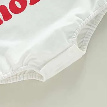 Amiblvowa Baby Oversized Crewneck Romper