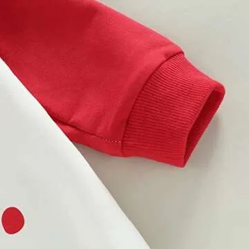 Amiblvowa Baby Oversized Crewneck Romper