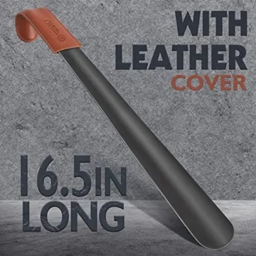 ZOMAKE Long Handle Shoe Horn for Easy Shoe Access