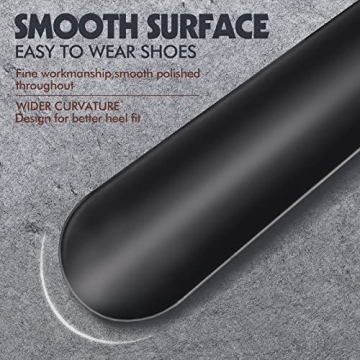 ZOMAKE Long Handle Shoe Horn for Easy Shoe Access