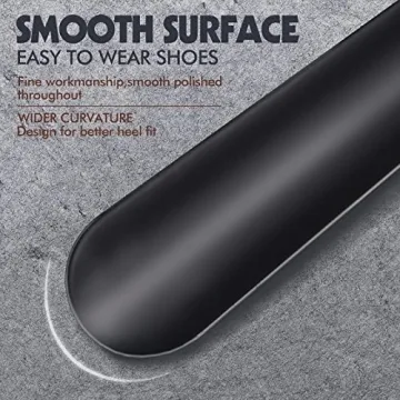 ZOMAKE Long Handle Shoe Horn for Easy Shoe Access