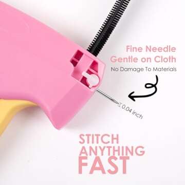 Stitch Gun - Quick Fix Sewing Gun with 2000 Fasteners