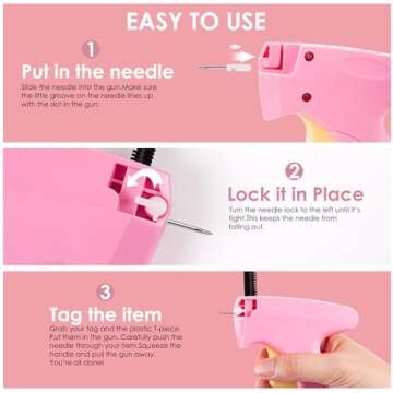 Stitch Gun - Quick Fix Sewing Gun with 2000 Fasteners