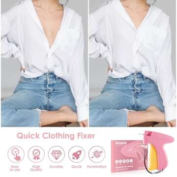 Stitch Gun - Quick Fix Sewing Gun with 2000 Fasteners