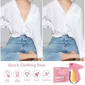 Stitch Gun - Quick Fix Sewing Gun with 2000 Fasteners