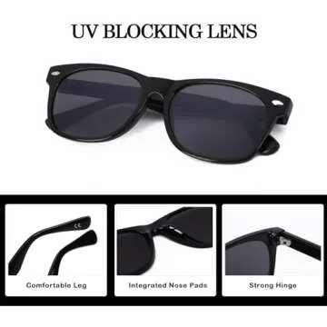 Stylish Aofalbe Kids Sunglasses - UV400 Protection