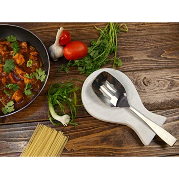 Elegant RADICALn Marble Spoon Rest for Your Kitchen
