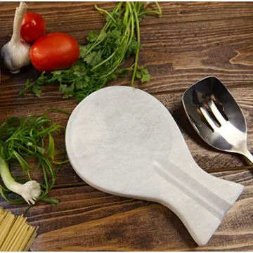 Elegant RADICALn Marble Spoon Rest for Your Kitchen