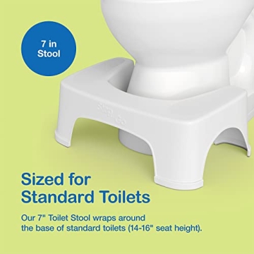 Step and Go Toilet Stool 7" - Comfort and Convenience