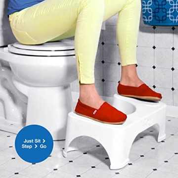 Step and Go Toilet Stool 7" - Comfort and Convenience