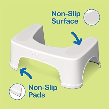 Step and Go Toilet Stool 7" - Comfort and Convenience