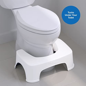 Step and Go Toilet Stool 7" - Comfort and Convenience