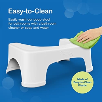 Step and Go Toilet Stool 7" - Comfort and Convenience