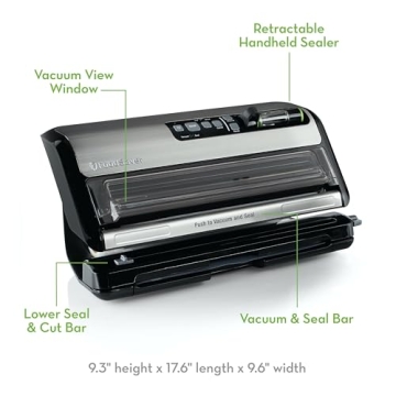 FoodSaver FM5200 Vacuum Sealer for Fresh Food Storage
