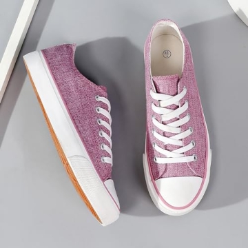 ZGR Women’s Canvas Sneakers Stylish and Comfy Shoes