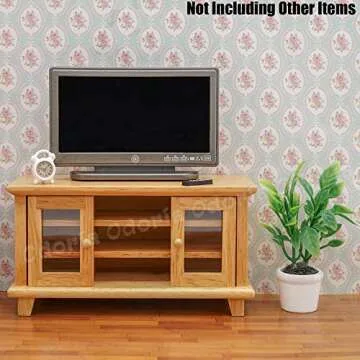 Odoria 1/12 Miniature Green Plants Dollhouse Decoration Accessories